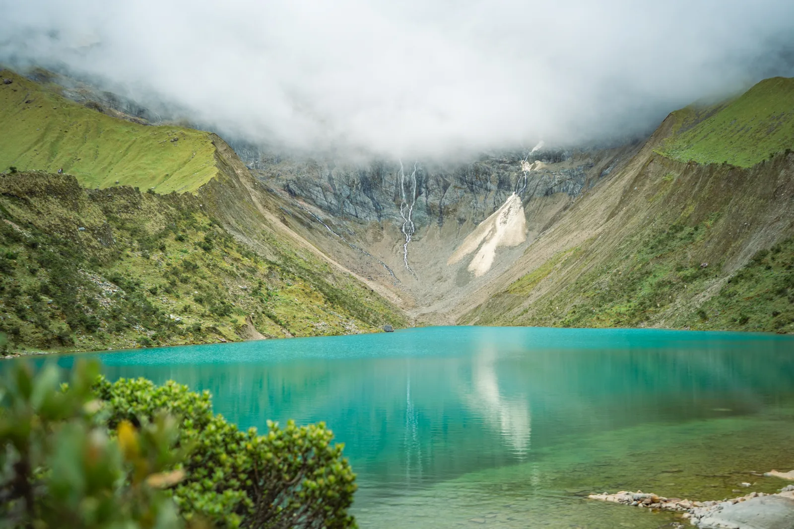 Humantay Lake on the Salkantay Trek route, Cusco